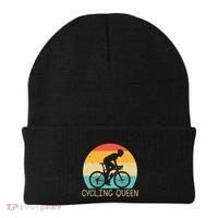 Cool Cycling Mom Cyclist Bicycle Mountain Biking Funny Gift Beanie thumb 0