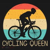 Cool Cycling Mom Cyclist Bicycle Mountain Biking Funny Gift Women's Hoodie thumb 2