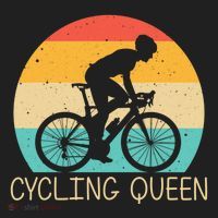 Cool Cycling Mom Cyclist Bicycle Mountain Biking Funny Gift Golf Towel thumb 3