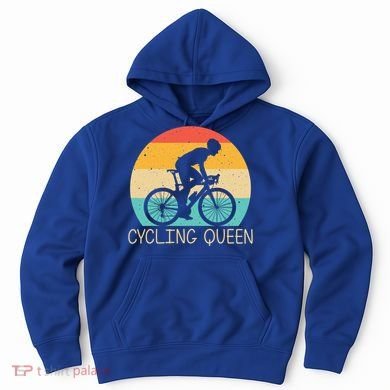 Cool Cycling Mom Cyclist Bicycle Mountain Biking Funny Gift Hoodie