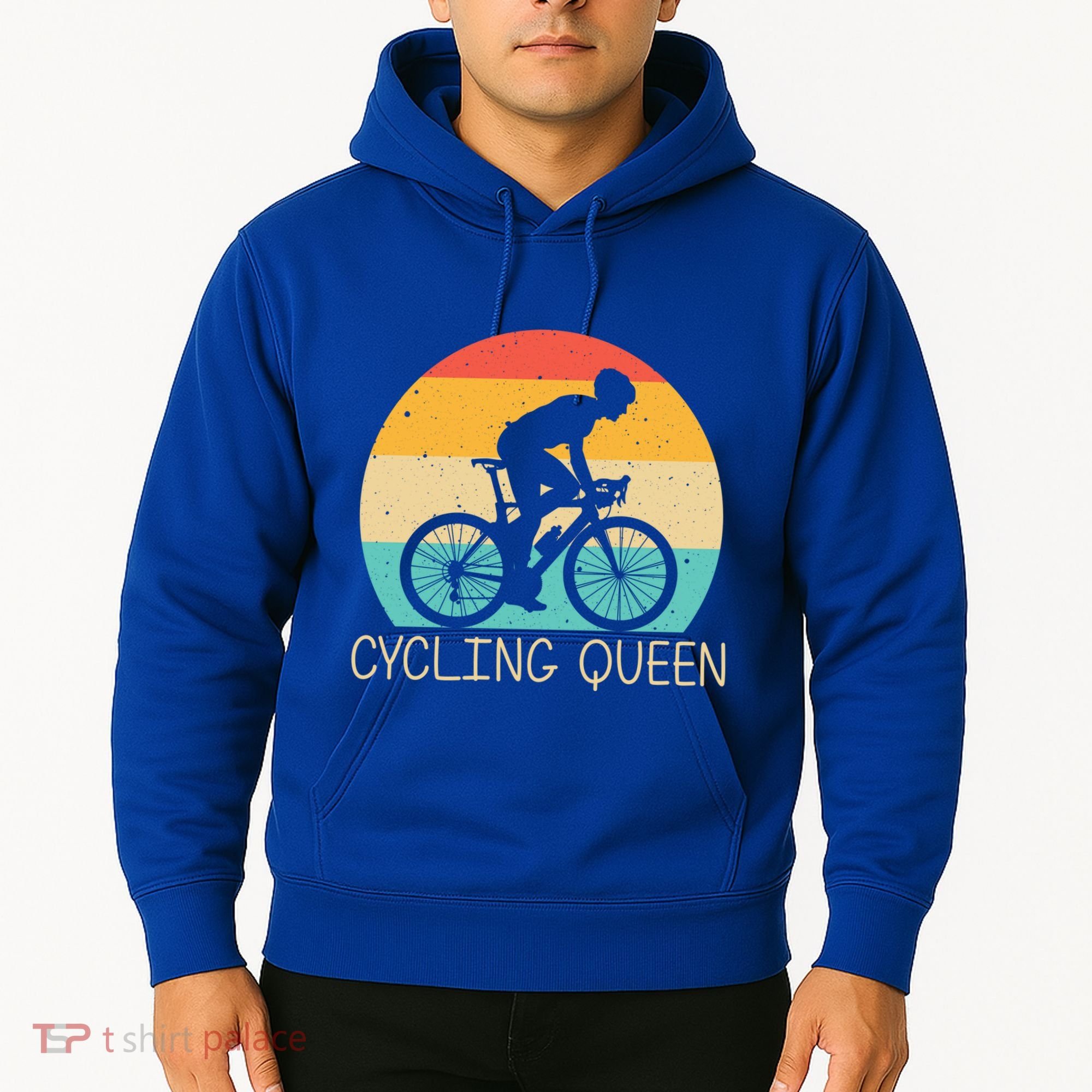 Cool Cycling Mom Cyclist Bicycle Mountain Biking Funny Gift Hoodie