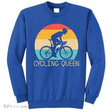 Cool Cycling Mom Cyclist Bicycle Mountain Biking Funny Gift Sweatshirt