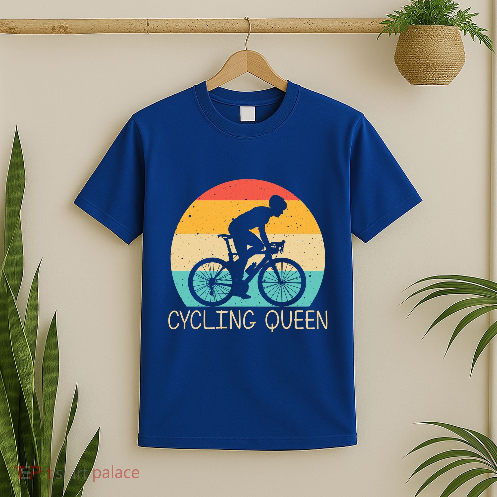 Cool Cycling Mom Cyclist Bicycle Mountain Biking Funny Gift T-Shirt