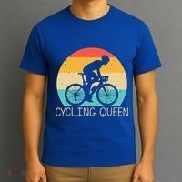 Cool Cycling Mom Cyclist Bicycle Mountain Biking Funny Gift T-Shirt thumb 3