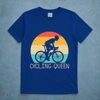 Cool Cycling Mom Cyclist Bicycle Mountain Biking Funny Gift T-Shirt thumb 5