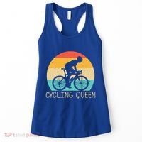 Cool Cycling Mom Cyclist Bicycle Mountain Biking Funny Gift Women's Tank Top thumb 0