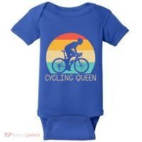 Cool Cycling Mom Cyclist Bicycle Mountain Biking Funny Gift Baby Bodysuit thumb 0