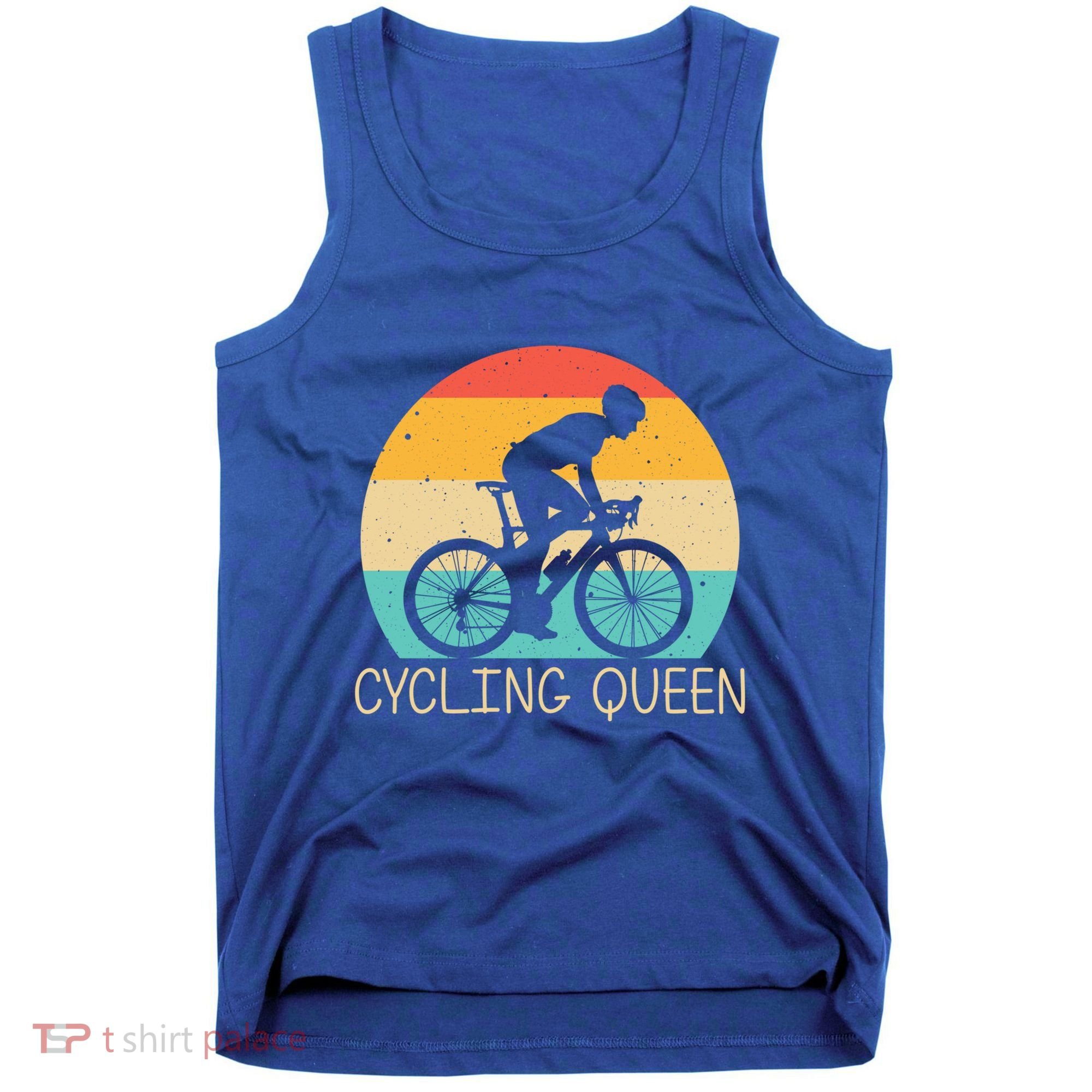 Cool Cycling Mom Cyclist Bicycle Mountain Biking Funny Gift Tank Top
