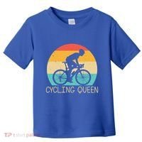 Cool Cycling Mom Cyclist Bicycle Mountain Biking Funny Gift Toddler T-Shirt thumb 0