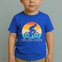 Cool Cycling Mom Cyclist Bicycle Mountain Biking Funny Gift Toddler T-Shirt thumb 2