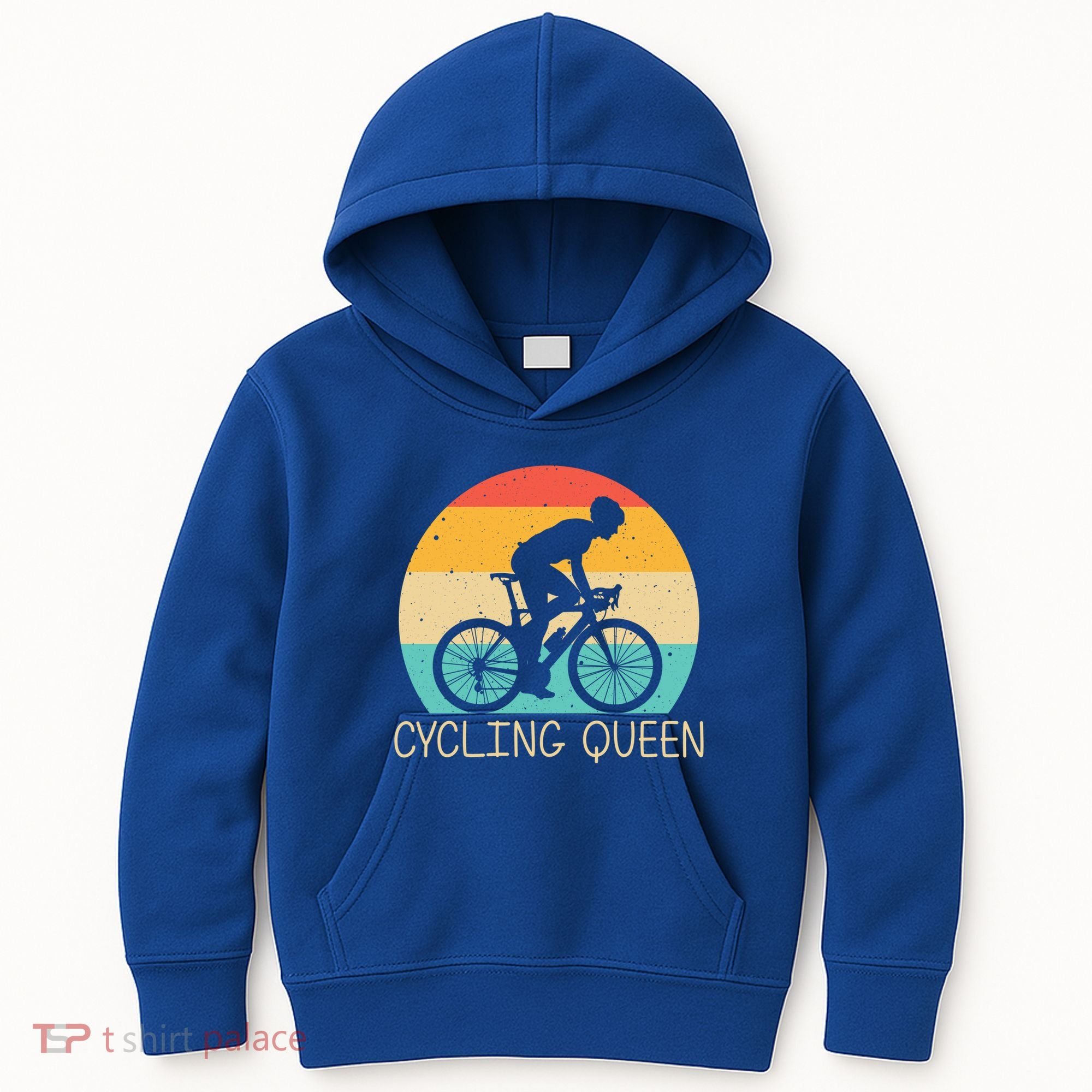 Cool Cycling Mom Cyclist Bicycle Mountain Biking Funny Gift Kids Hoodie