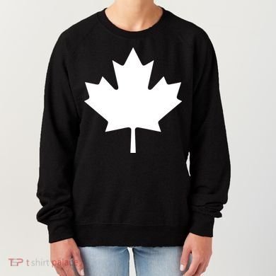 Canada Canadian Maple Flag Canada Day Women's Sweatshirt