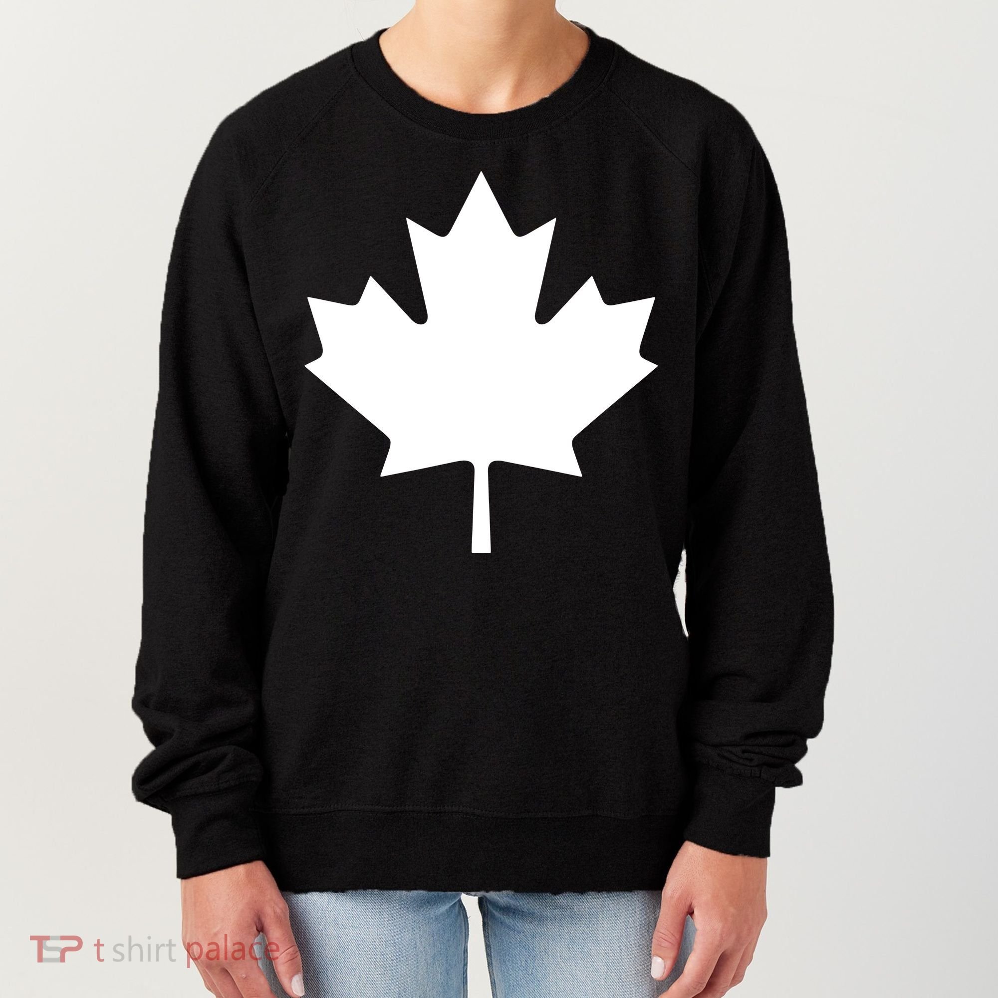 Canada Canadian Maple Flag Canada Day Women's Sweatshirt