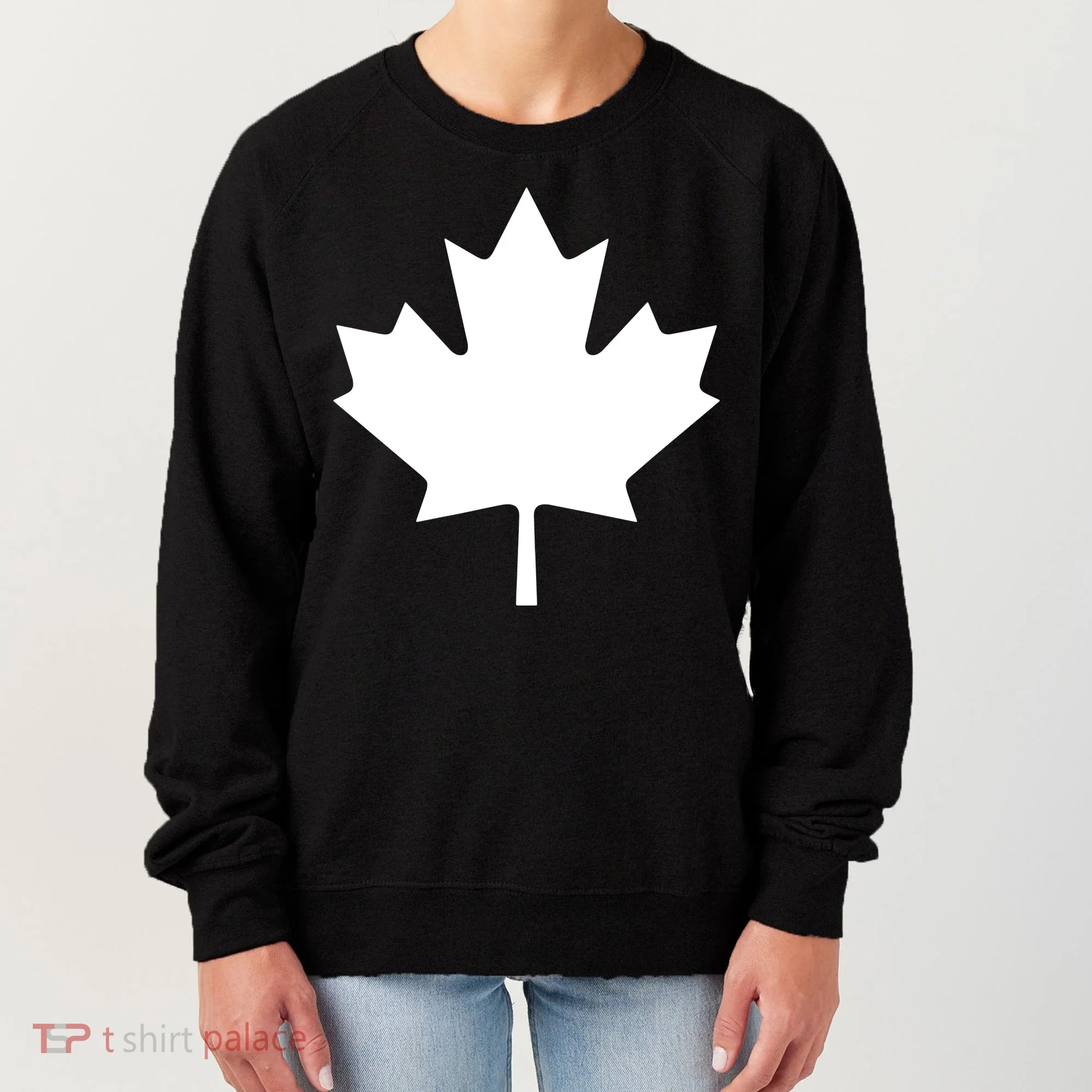Canada Canadian Maple Flag Canada Day Women's Sweatshirt