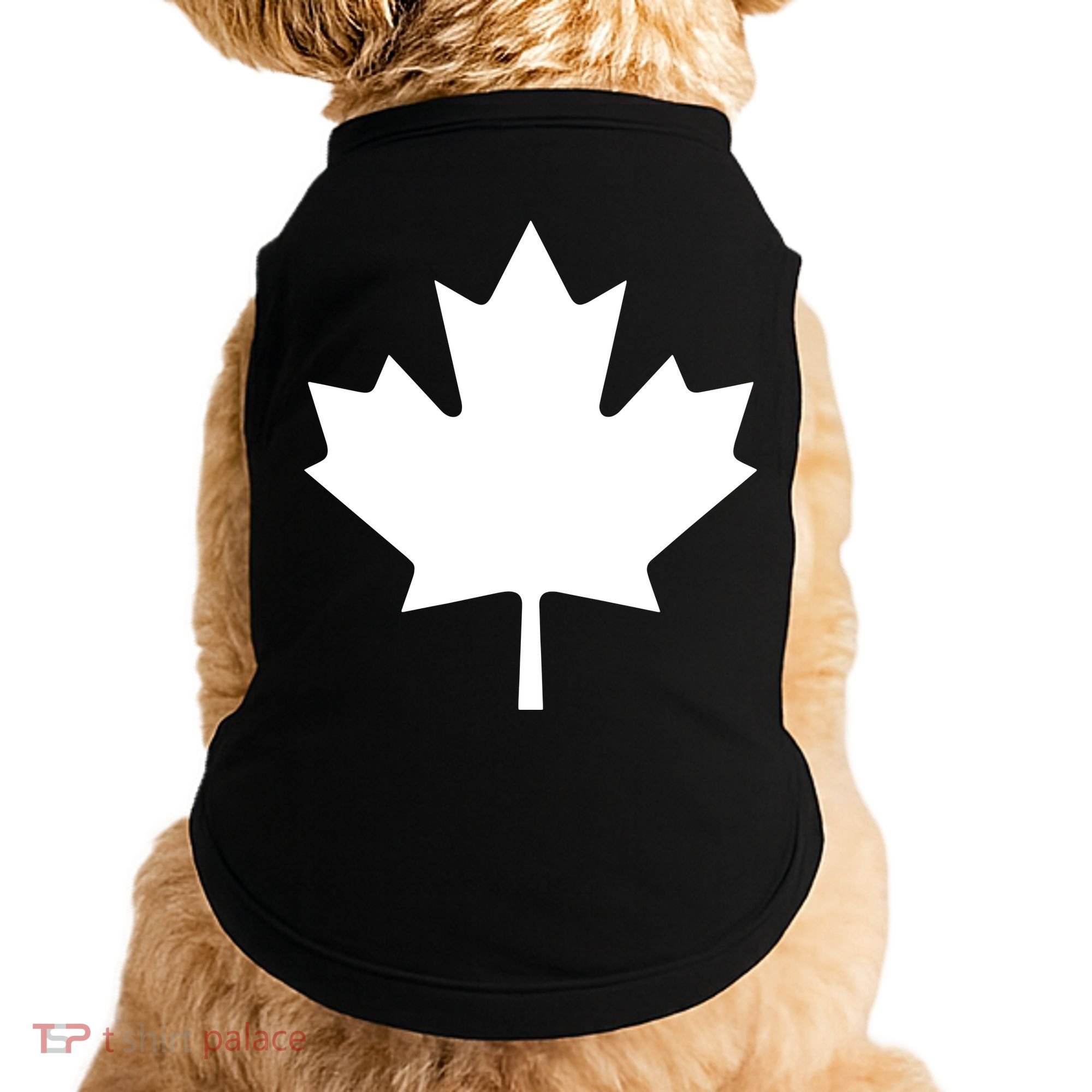 Canada Canadian Maple Flag Canada Day Doggie Tank