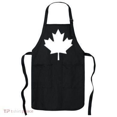 Canada Canadian Maple Flag Canada Day Apron