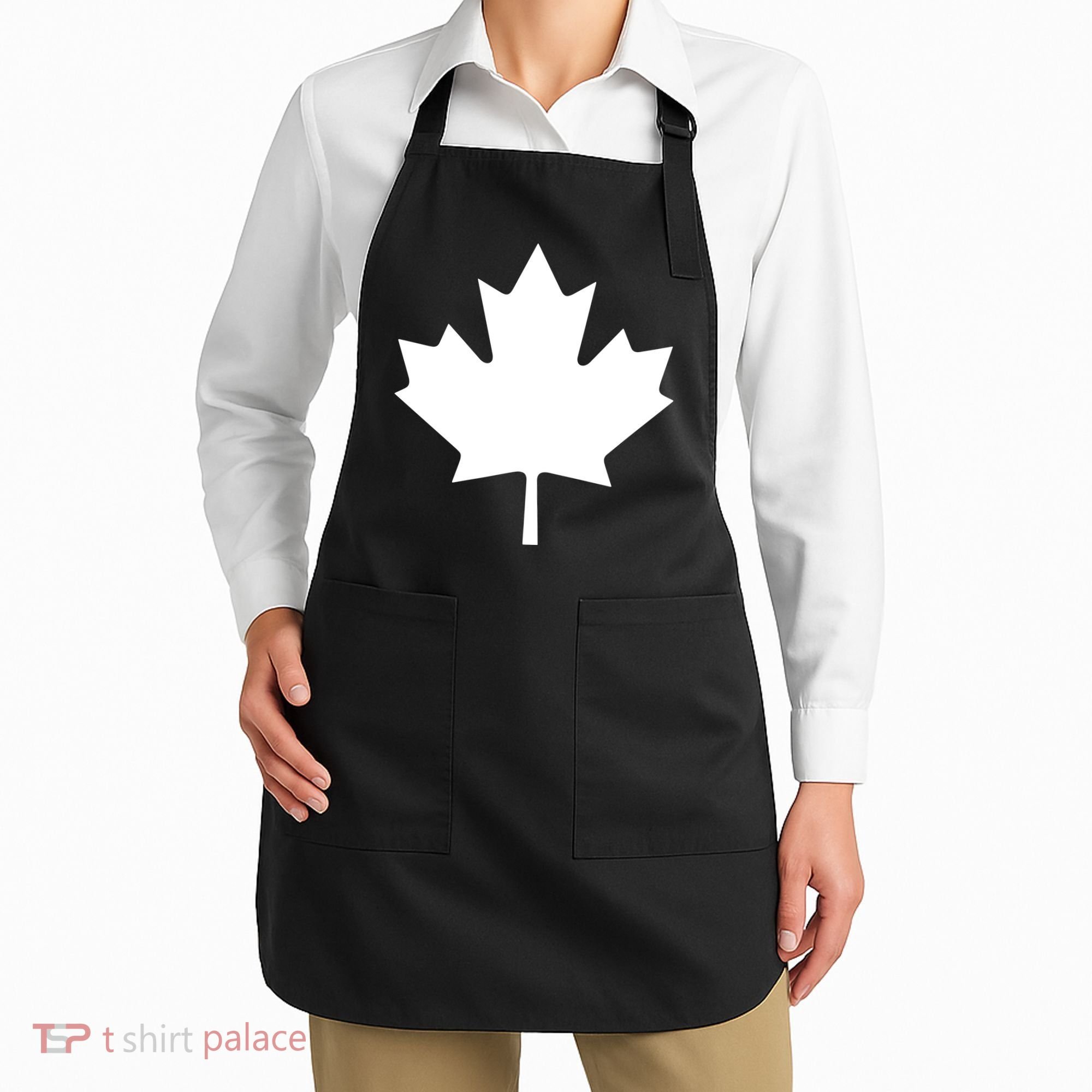 Canada Canadian Maple Flag Canada Day Apron