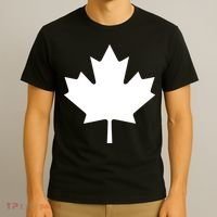 Canada Canadian Maple Flag Canada Day T-Shirt thumb 3