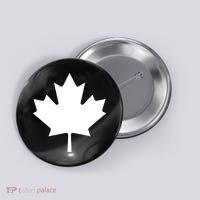 Canada Canadian Maple Flag Canada Day Button thumb 0