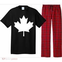 Canada Canadian Maple Flag Canada Day Pajama Set thumb 0