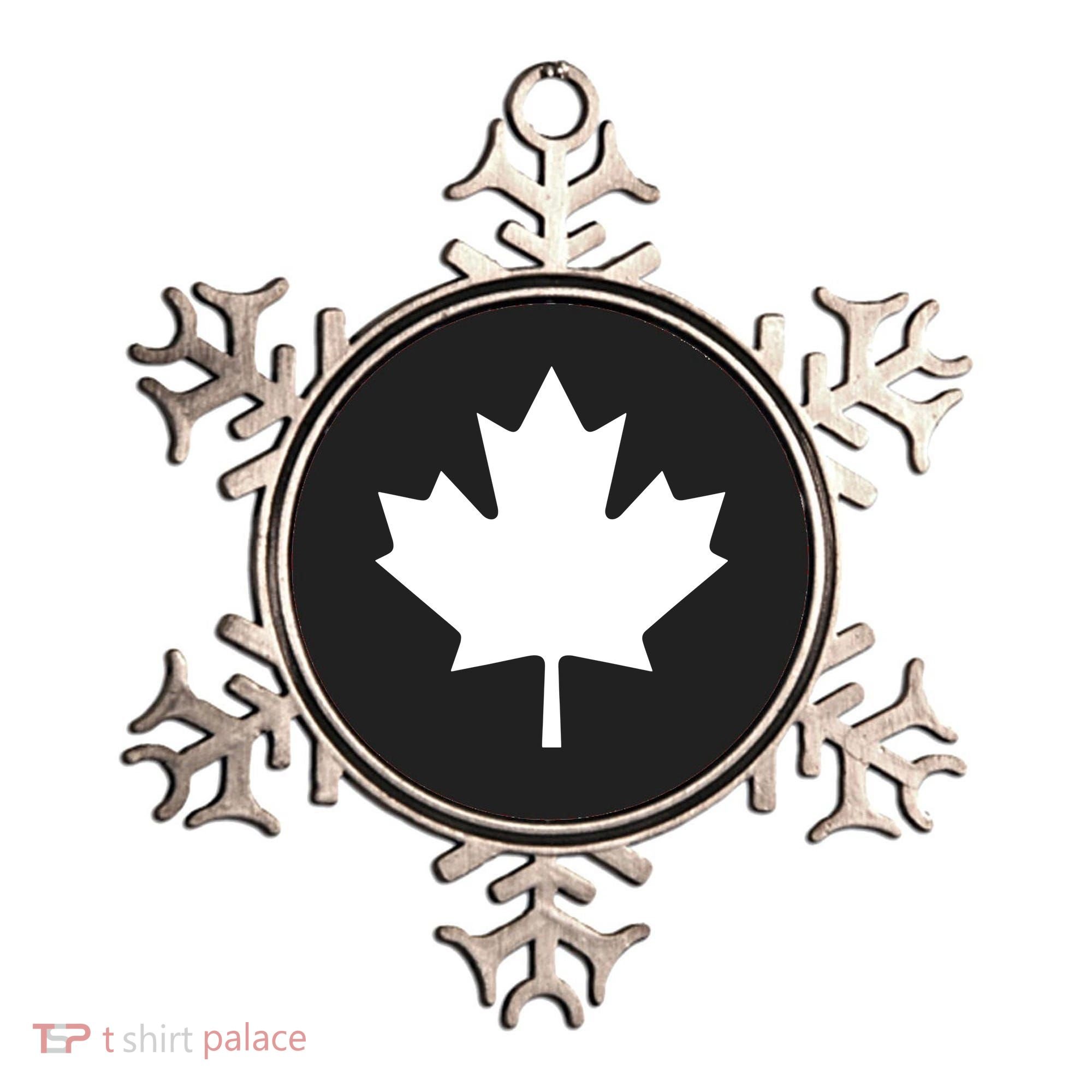 Canada Canadian Maple Flag Canada Day Ornament