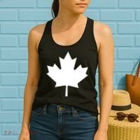 Canada Canadian Maple Flag Canada Day Women's Tank Top thumb 2