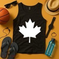 Canada Canadian Maple Flag Canada Day Tank Top thumb 4