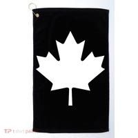 Canada Canadian Maple Flag Canada Day Golf Towel thumb 0
