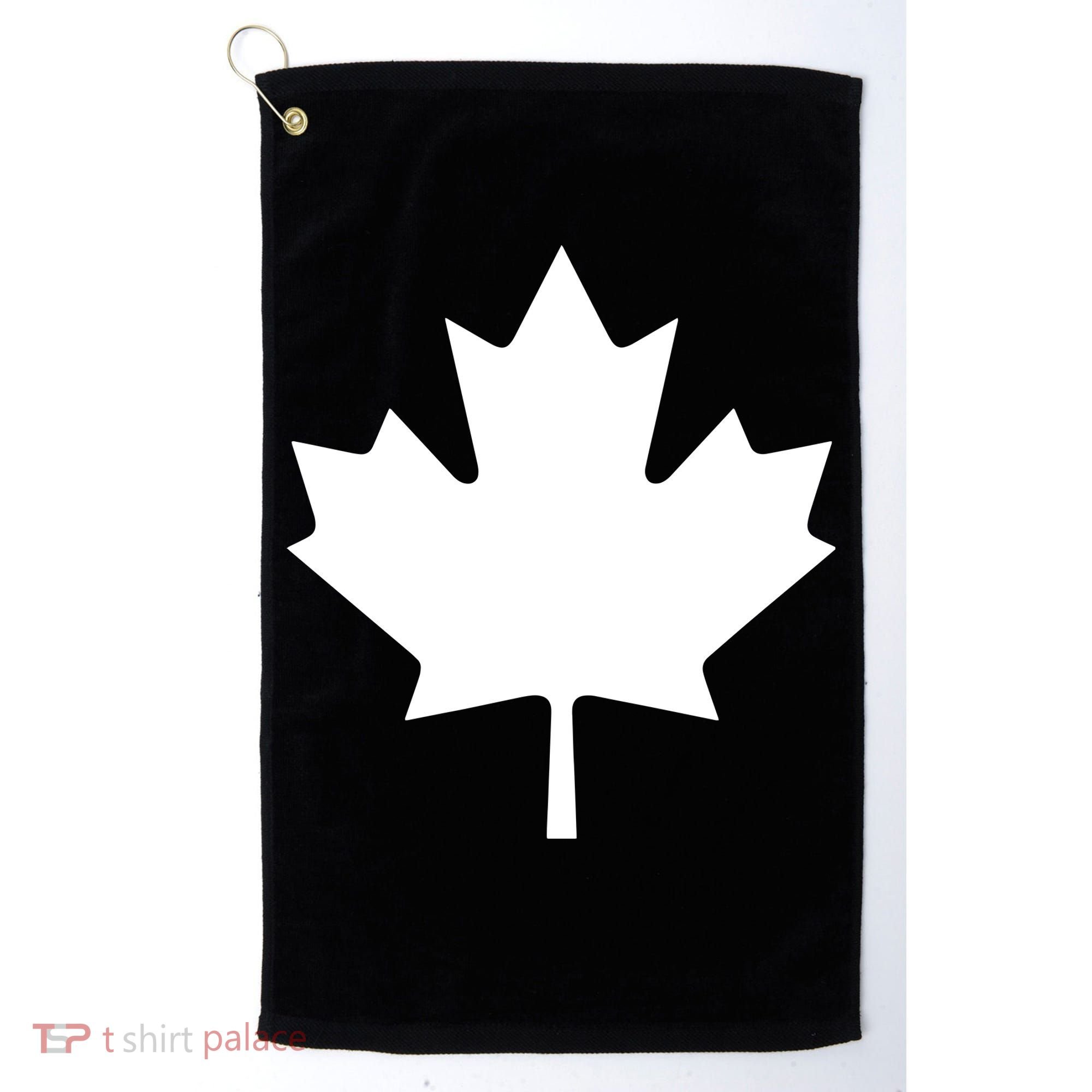 Canada Canadian Maple Flag Canada Day Golf Towel
