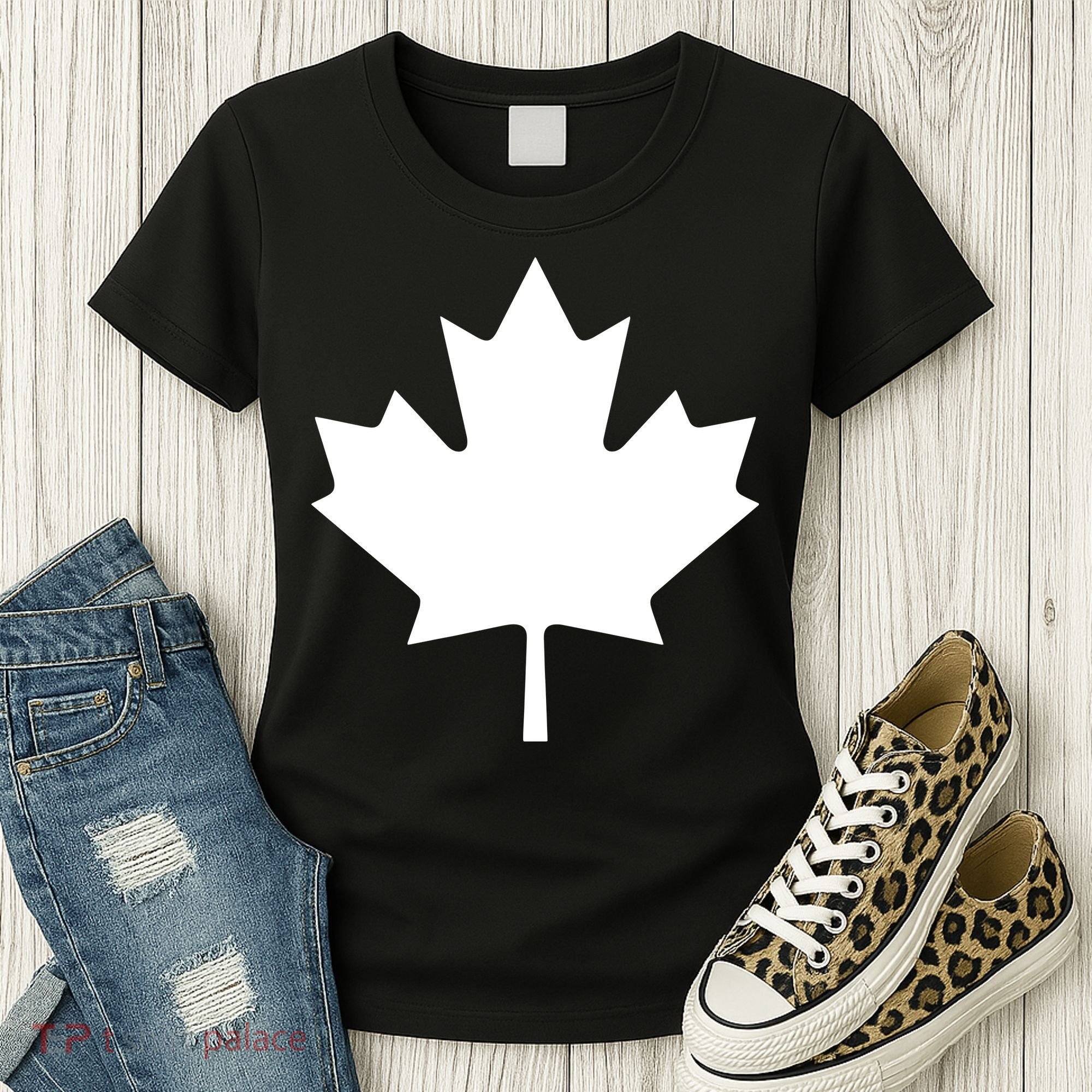 Canada Canadian Maple Flag Canada Day Women's T-Shirt