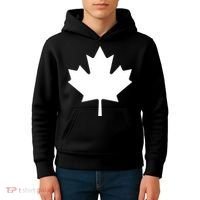 Canada Canadian Maple Flag Canada Day Kids Hoodie thumb 4