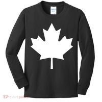 Canada Canadian Maple Flag Canada Day Kids Long Sleeve Shirt thumb 0