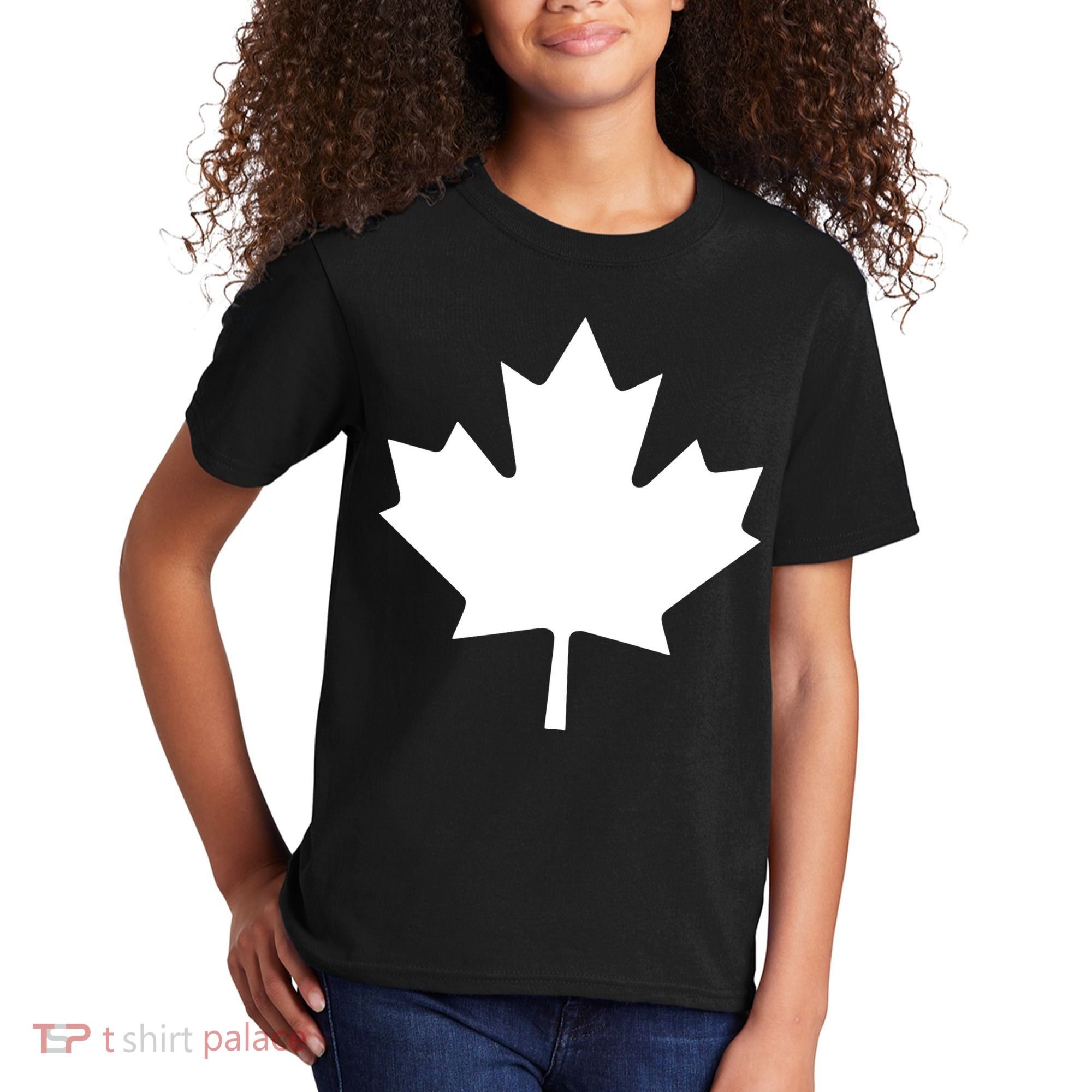 Canada Canadian Maple Flag Canada Day Kids T-Shirt