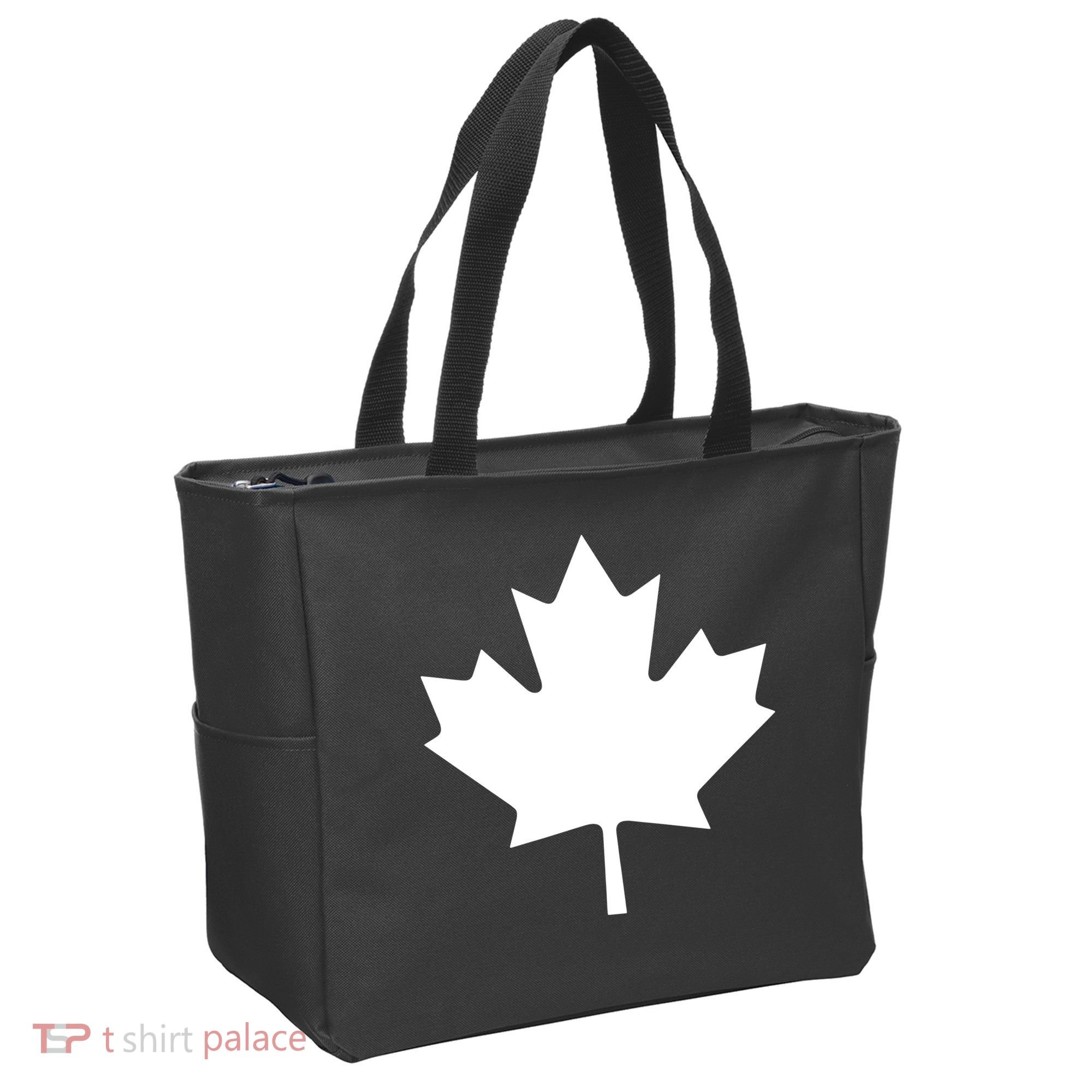 Canada Canadian Maple Flag Canada Day Tote Bag