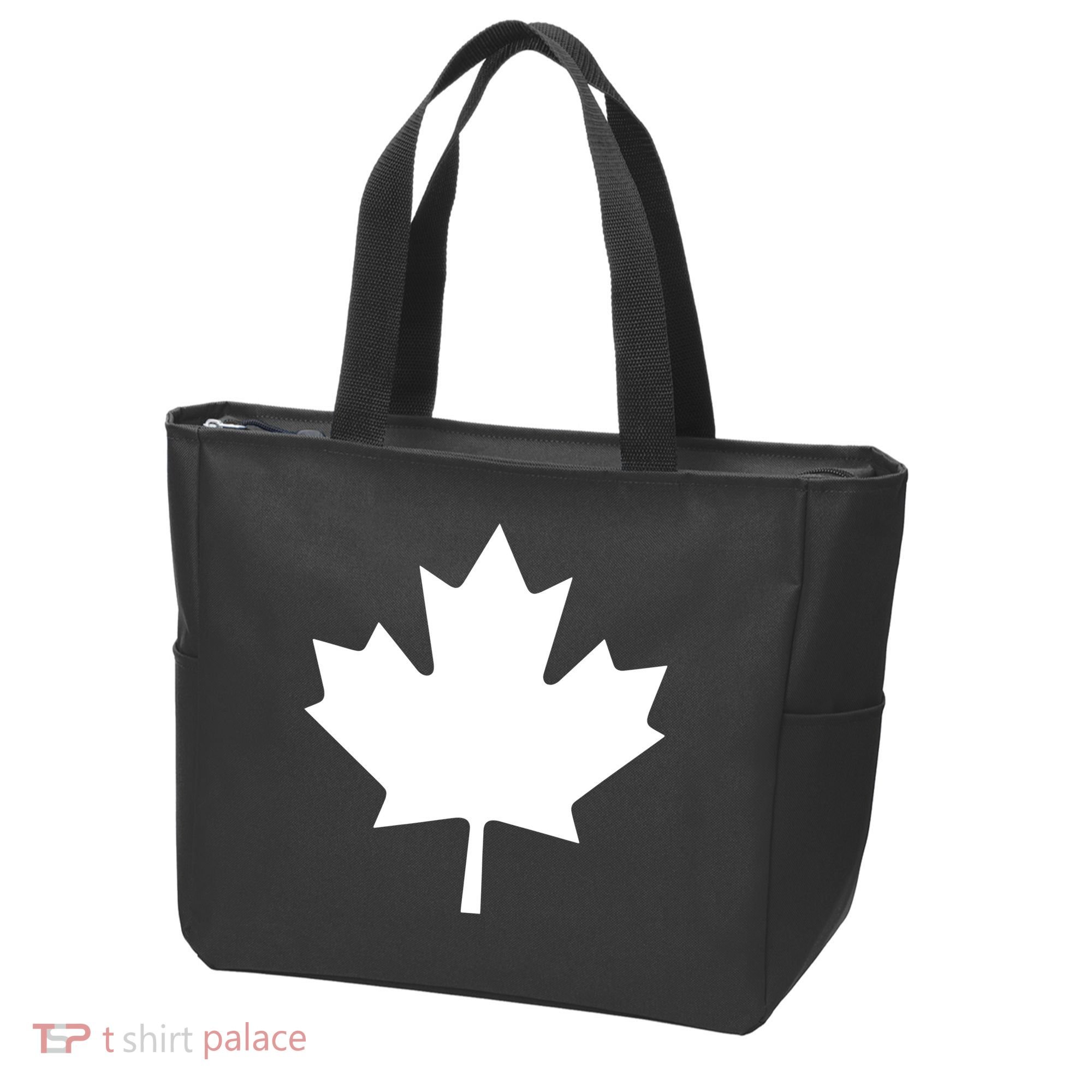 Canada Canadian Maple Flag Canada Day Tote Bag