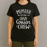 Crazy Cousin Member Of The Crazy Cousin Crew T-Shirt thumb 4