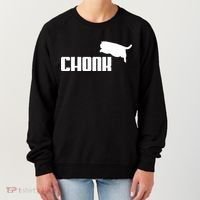 Chonk Cat Meme Funny Women's Sweatshirt thumb 0