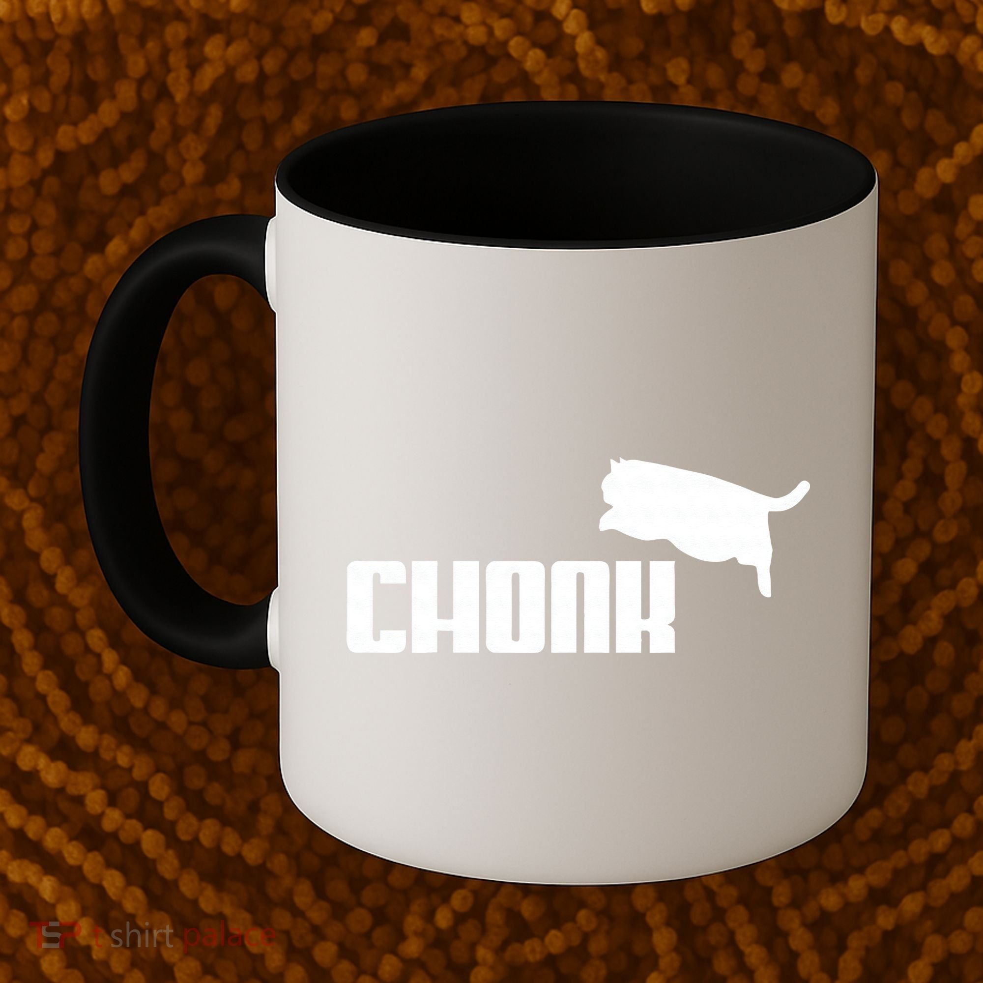 Chonk Cat Meme Funny Coffee Mug