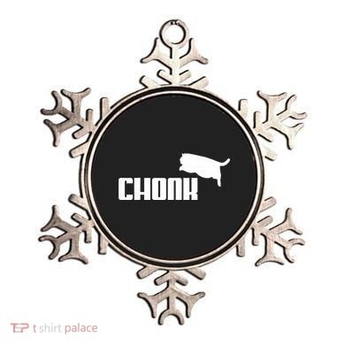 Chonk Cat Meme Funny Ornament