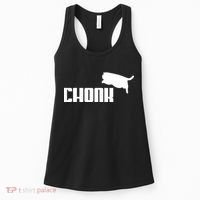 Chonk Cat Meme Funny Women's Tank Top thumb 0