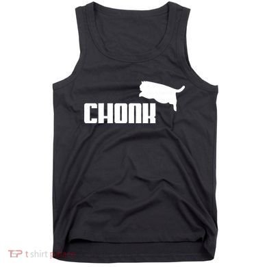 Chonk Cat Meme Funny Tank Top