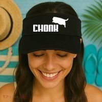 Chonk Cat Meme Funny Visor thumb 2