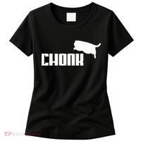 Chonk Cat Meme Funny Women's T-Shirt thumb 0