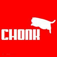 Chonk Cat Meme Funny Santa Hat thumb 1