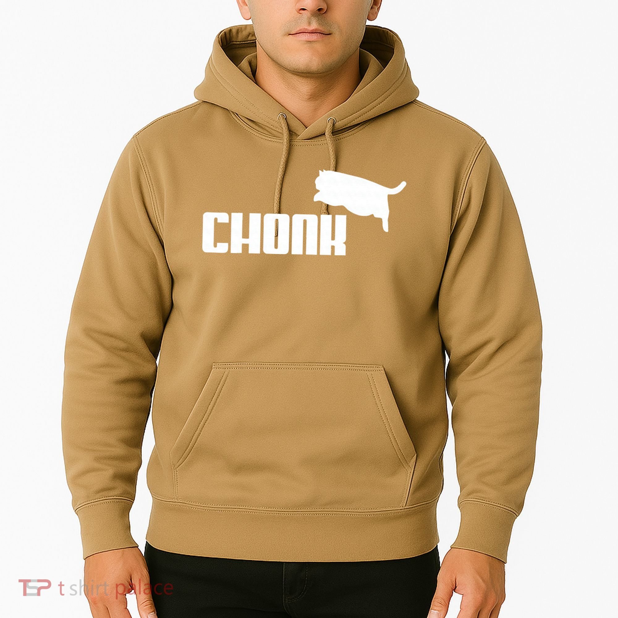 Chonk Cat Meme Funny Hoodie