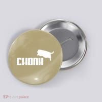 Chonk Cat Meme Funny Button thumb 0