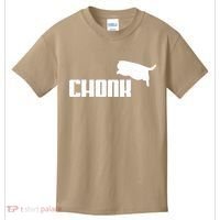 Chonk Cat Meme Funny Kids T-Shirt thumb 0