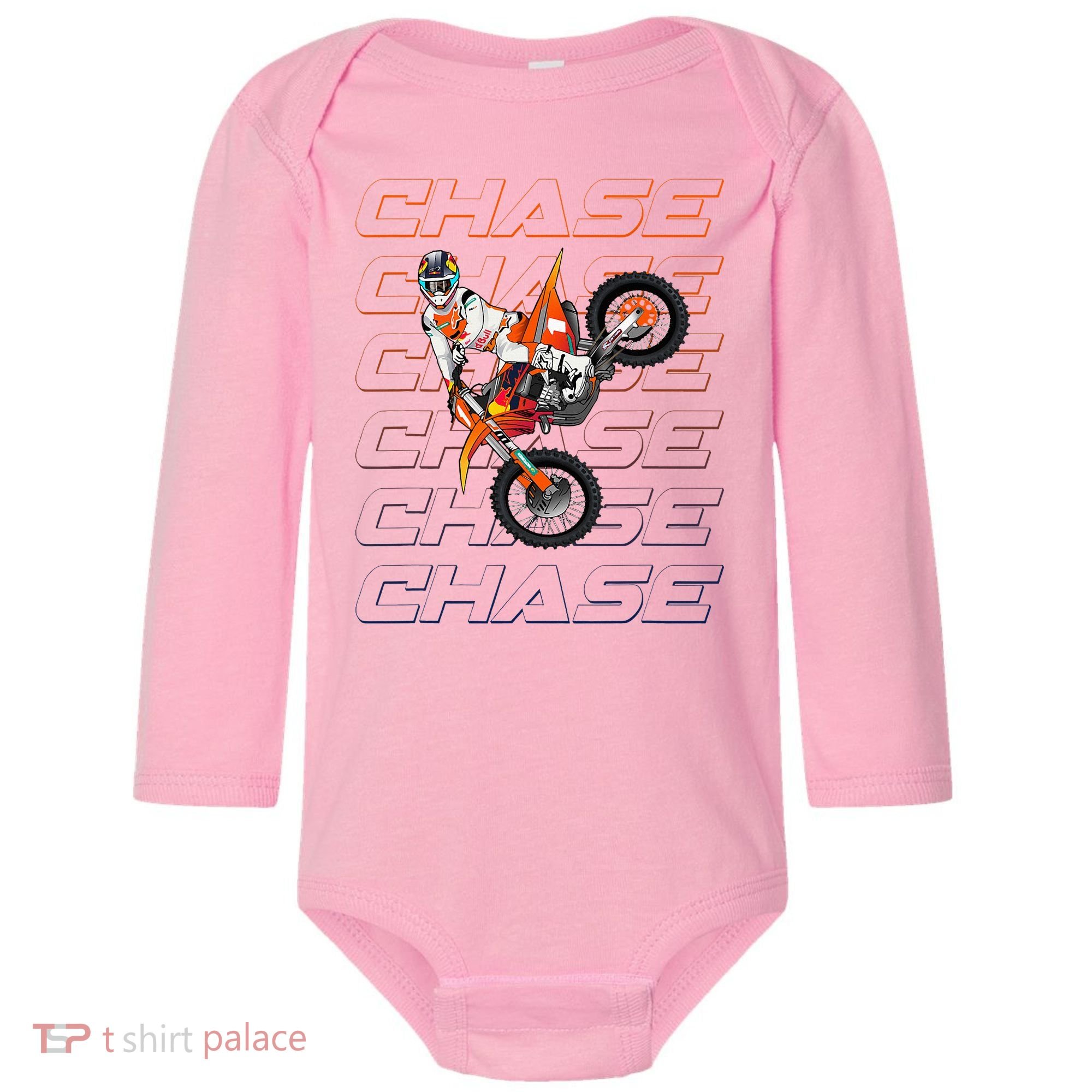 Cs1 Chase Motocross Supercross Sexton 2024 Baby Long Sleeve Bodysuit