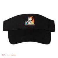 Chemistry Cat Meme This Is Fine Medical Lab Tech Lab Science Visor thumb 0
