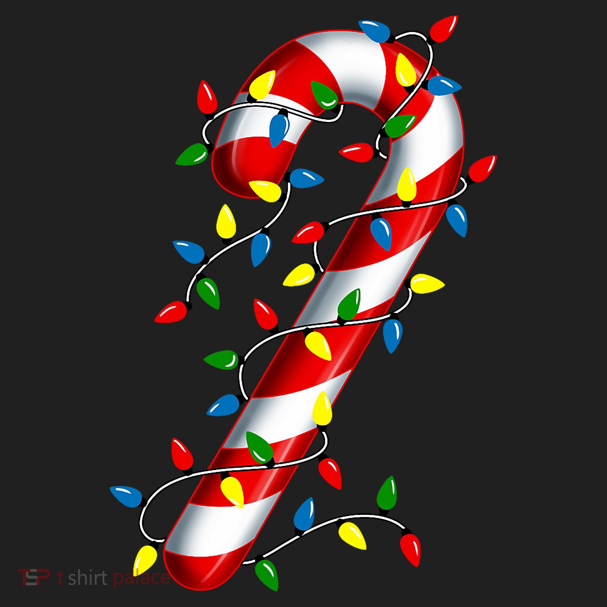 Candy Cane Merry And Bright Christmas Lights Candy Family Beanie